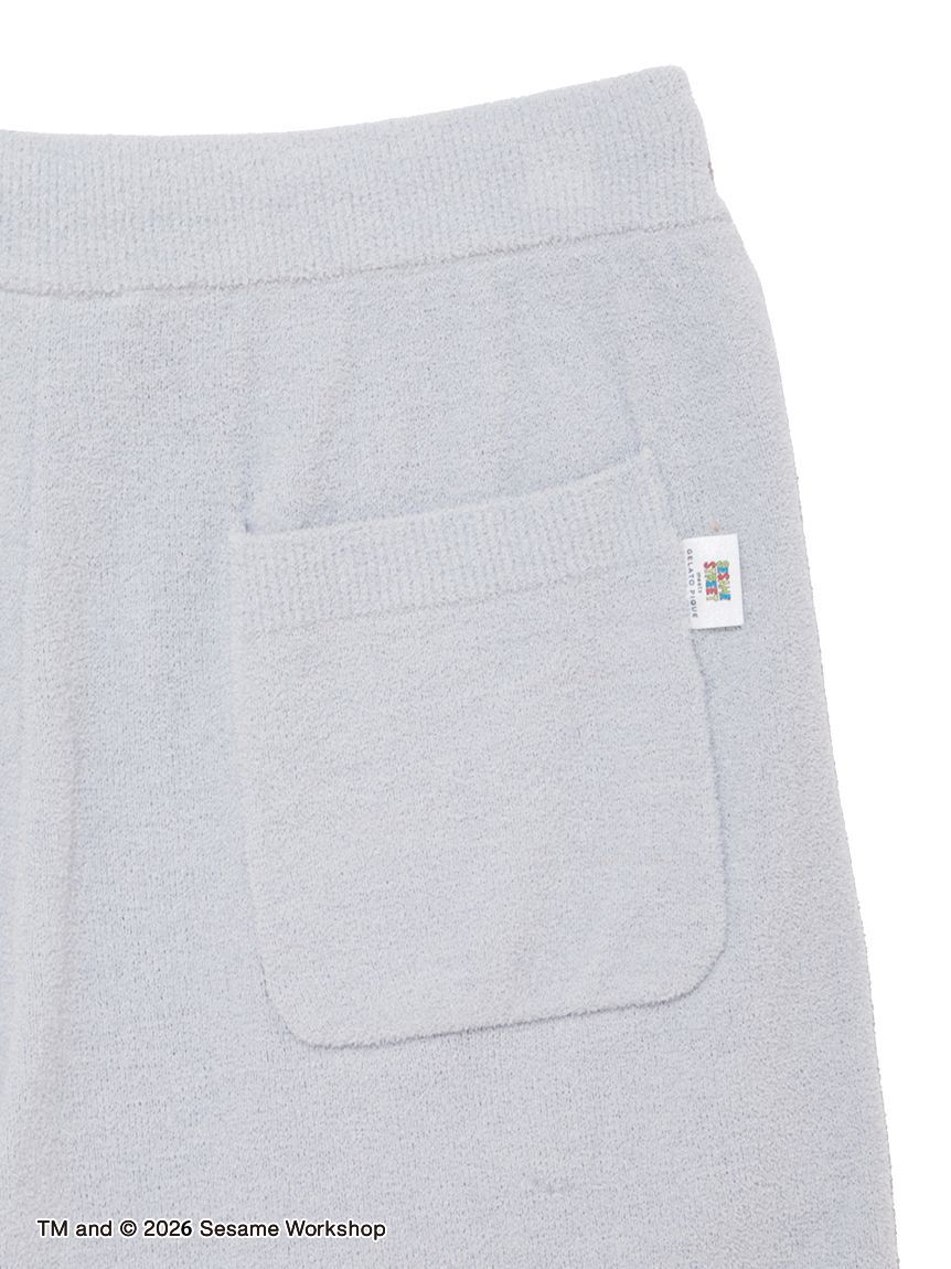 GELATO PIQUE HOMME「【SESAME STREET】【HOMME】エアリーモコジャガードプルオーバー&ハーフパンツセット」|ルームウェア|