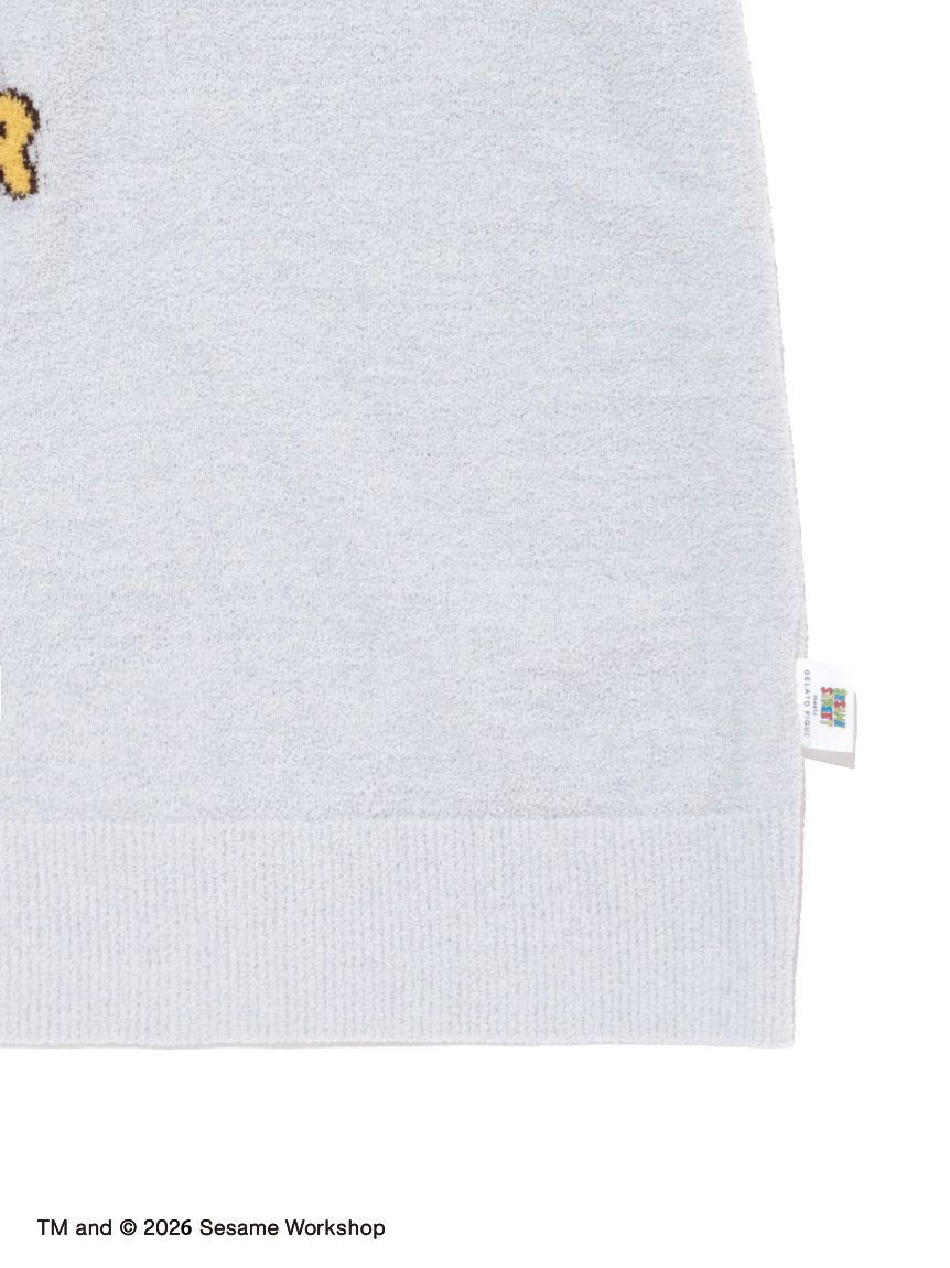 GELATO PIQUE HOMME「【SESAME STREET】【HOMME】エアリーモコジャガードプルオーバー&ハーフパンツセット」|ルームウェア|