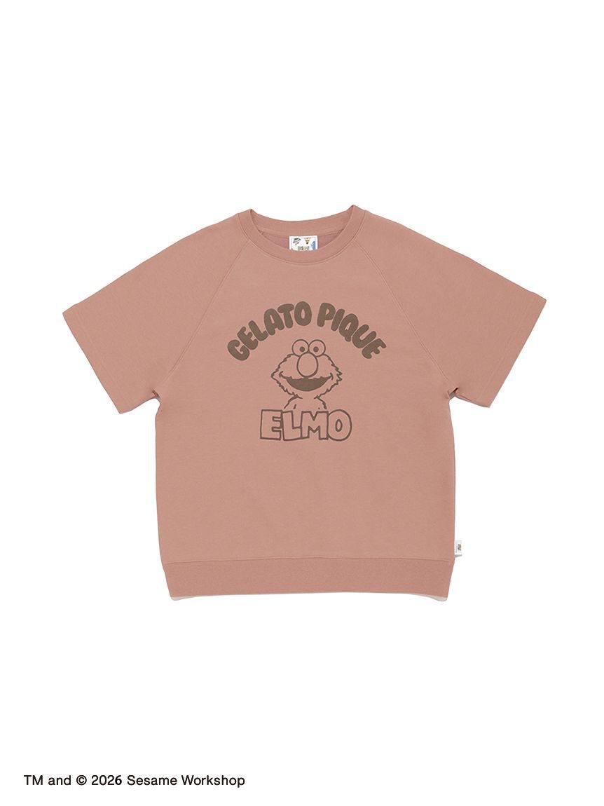 gelato pique「【SESAME STREET】【UNISEX】裏毛プルオーバー＆ハーフパンツセット」|ルームウェア|
