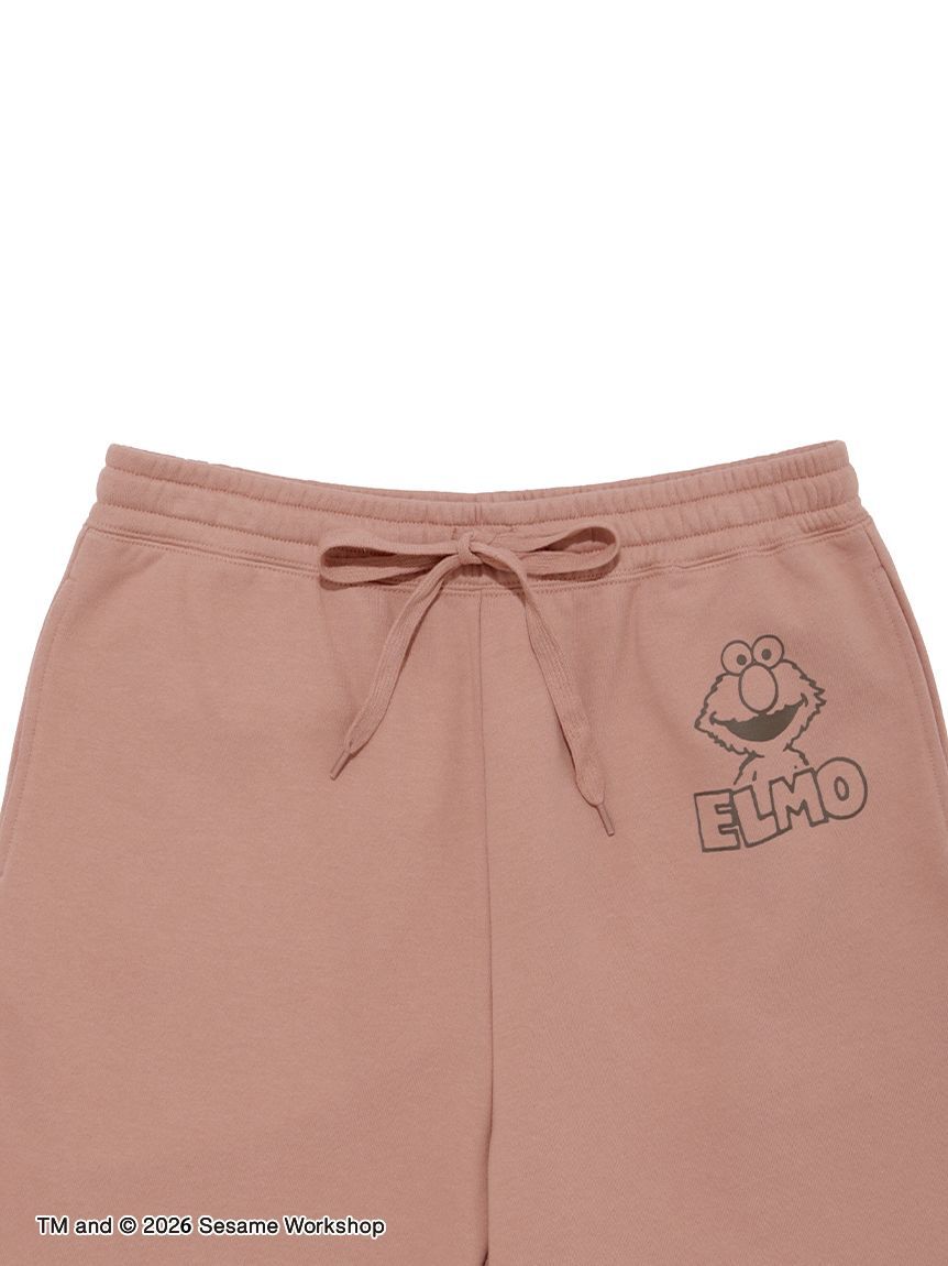 gelato pique「【SESAME STREET】【UNISEX】裏毛プルオーバー＆ハーフパンツセット」|ルームウェア|