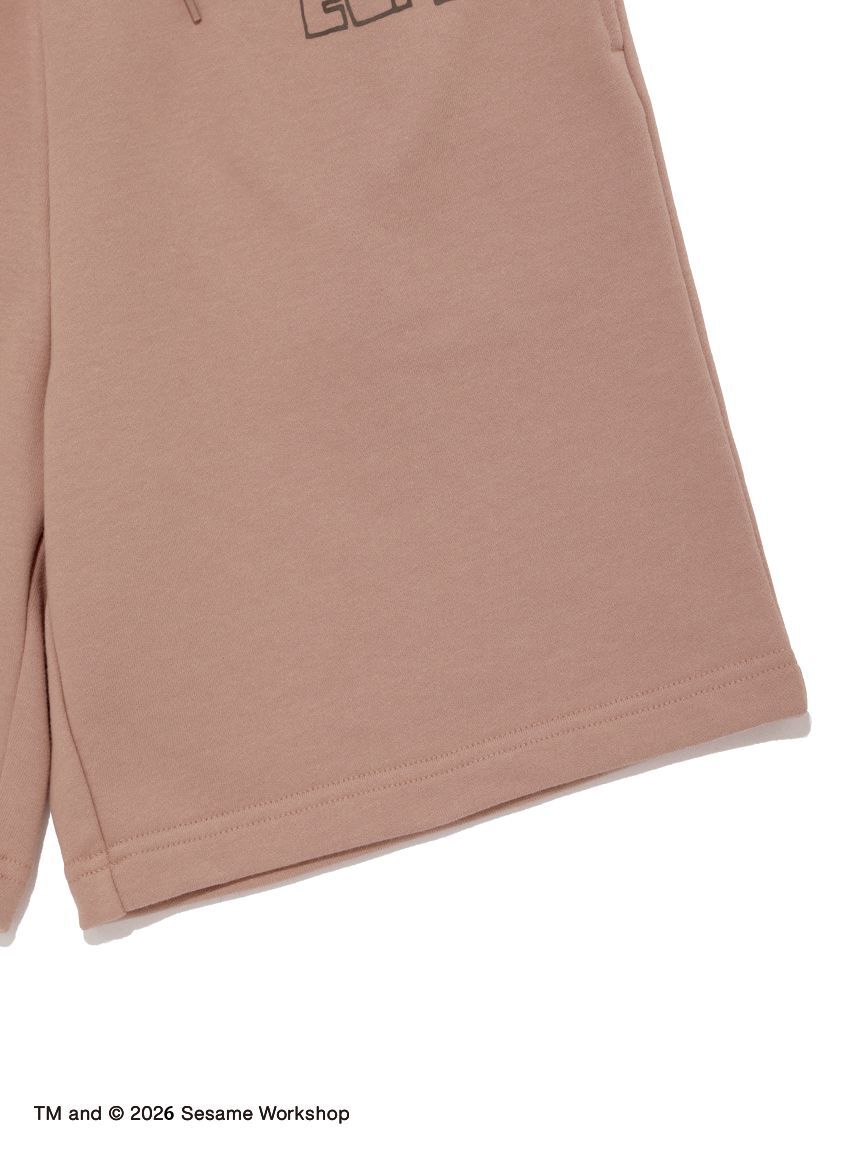 gelato pique「【SESAME STREET】【UNISEX】裏毛プルオーバー＆ハーフパンツセット」|ルームウェア|