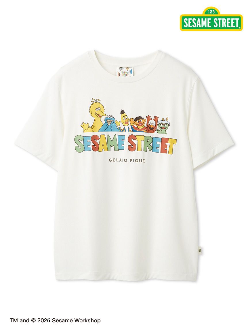 gelato pique「【SESAME STREET】ワンポイントTシャツ」|ルームウェア|