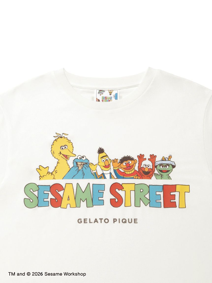 gelato pique「【SESAME STREET】ワンポイントTシャツ」|ルームウェア|