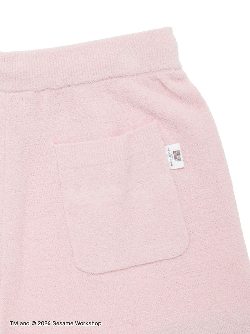 gelato pique「【SESAME STREET】エアリーモコジャガードプルオーバー&ショートパンツセット」|ルームウェア|