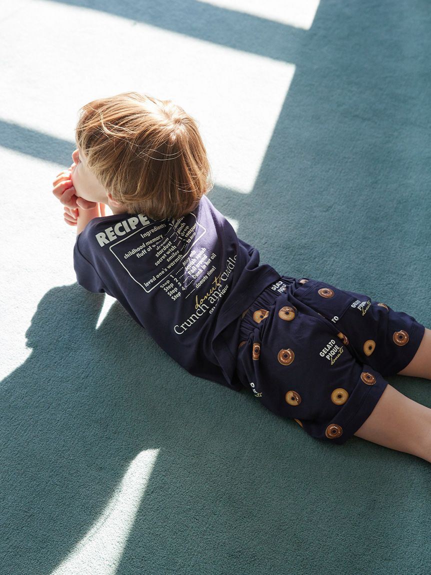 GELATO PIQUE KIDS & BABY「【KIDS】ドーナツワンポイントプリントTシャツ」|ルームウェア|