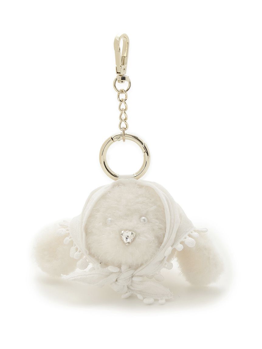 SNIDEL「スカーフモッフィーチャーム」|キーケース|IVR