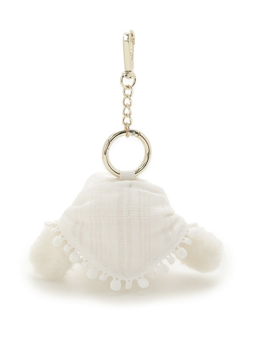 SNIDEL「スカーフモッフィーチャーム」|キーケース|