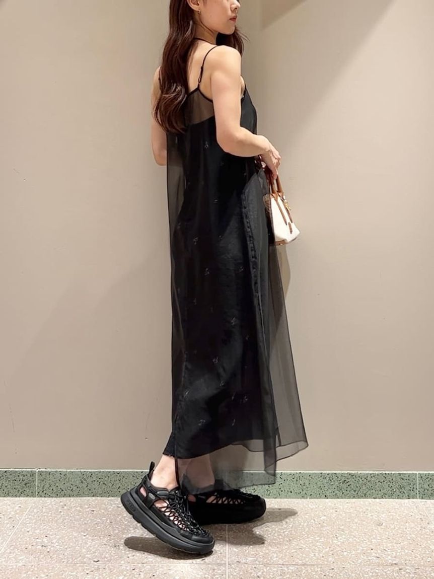 SNIDEL「レイヤードプリントキャミワンピース」|ワンピース|