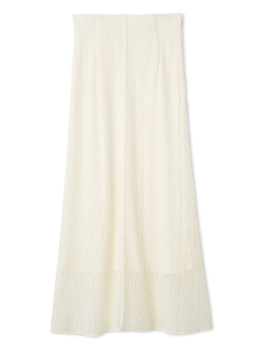 SNIDEL「カットレースナロースカート」|スカート|