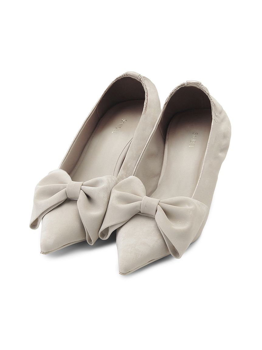 SNIDEL「リボンウェッジパンプス」|パンプス|IVR