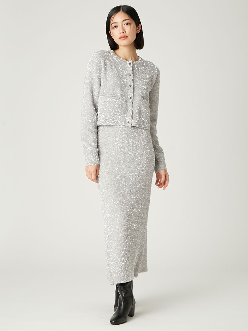 FRAY I.D「スパークルフェザースカート」|スカート|