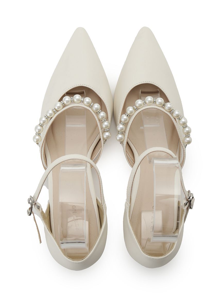 FRAY I.D「パールストラップパンプス」|パンプス|