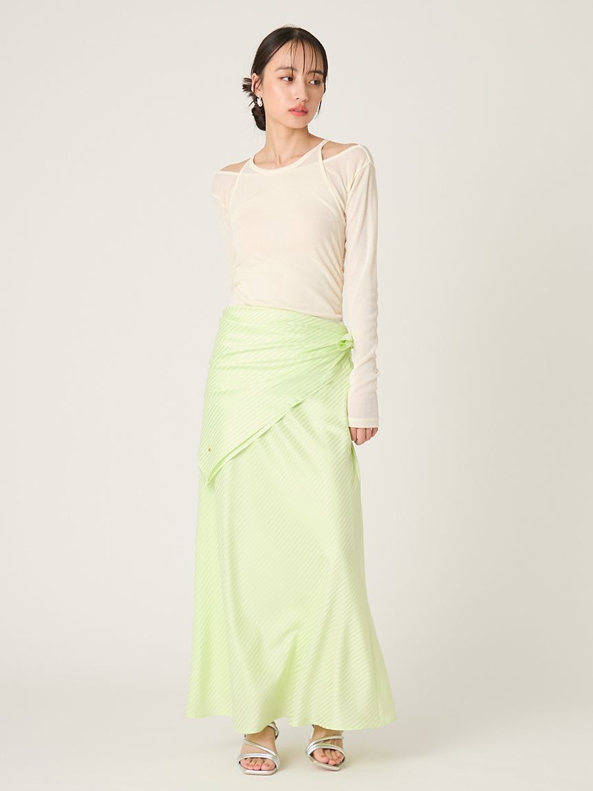 FRAY I.D「2wayアンサンブルカットソー／ウォッシャブル」|Tシャツ・カットソー|