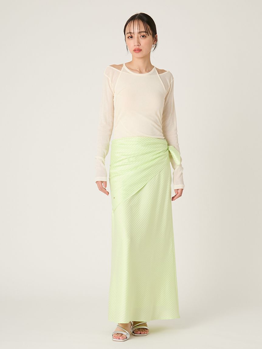 FRAY I.D「2wayアンサンブルカットソー／ウォッシャブル」|Tシャツ・カットソー|