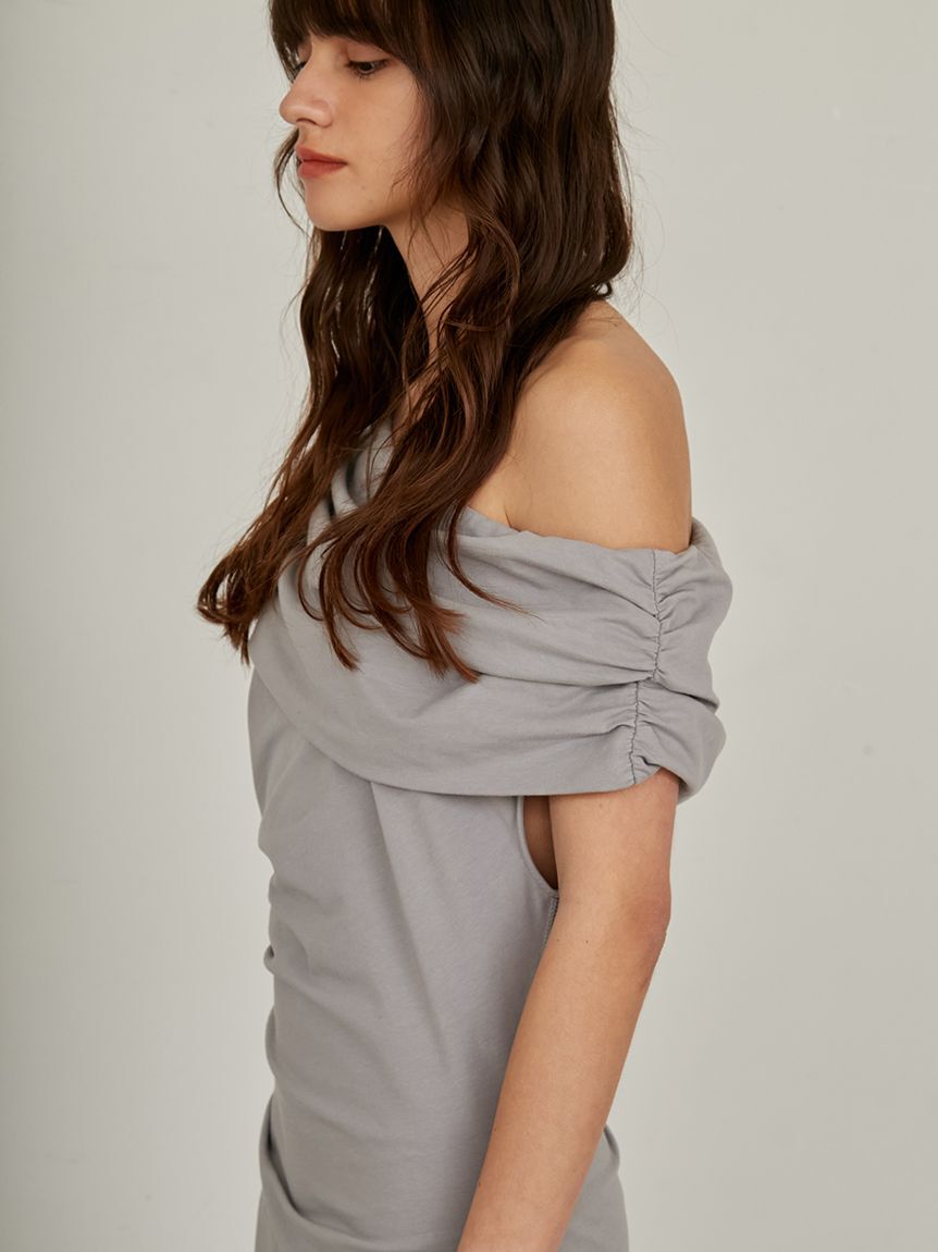 styling/「オフショルダーツイストワンピース」|ワンピース|