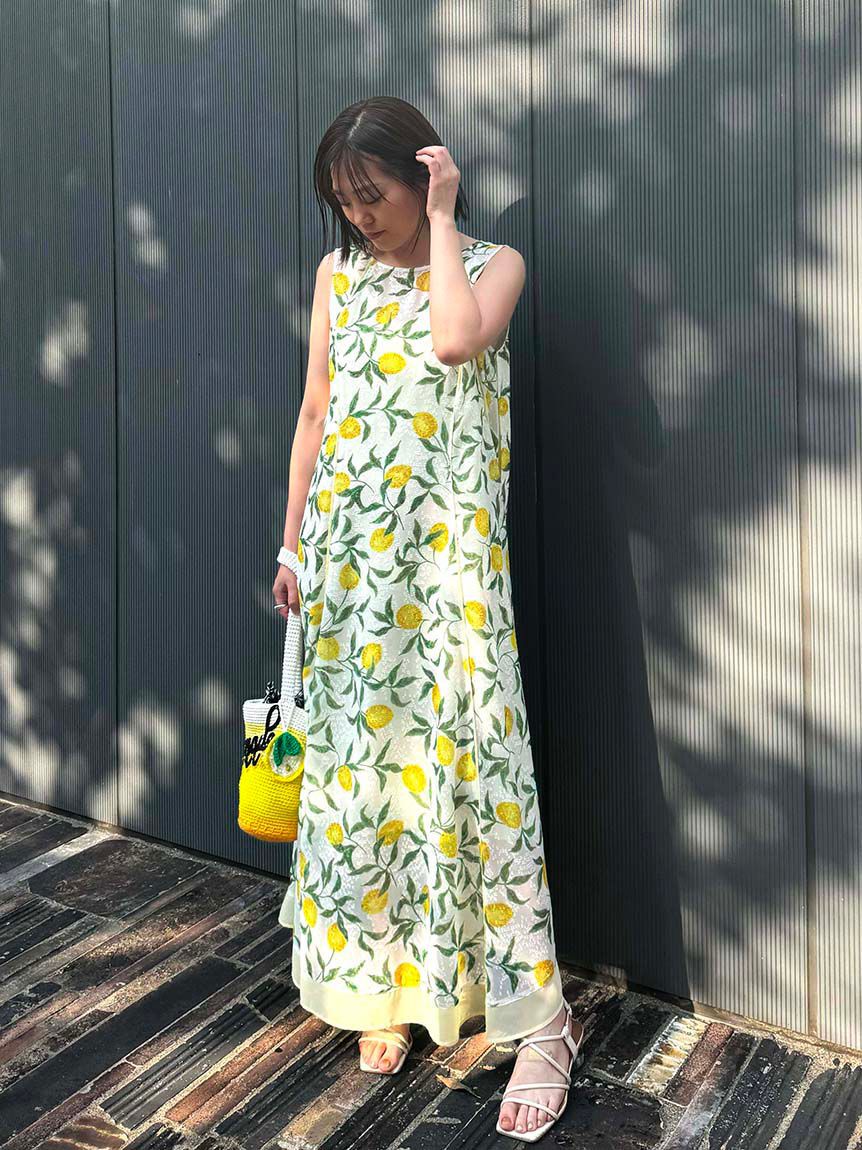 styling/「【styling/&times;KEITA MARUYAMA】シアージャガードワンピース」|ワンピース|