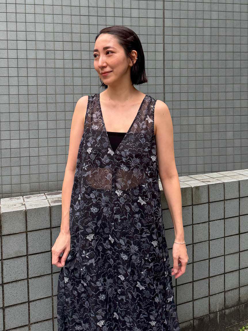 styling/「【styling/&times;KEITA MARUYAMA】シアージャガードワンピース」|ワンピース|