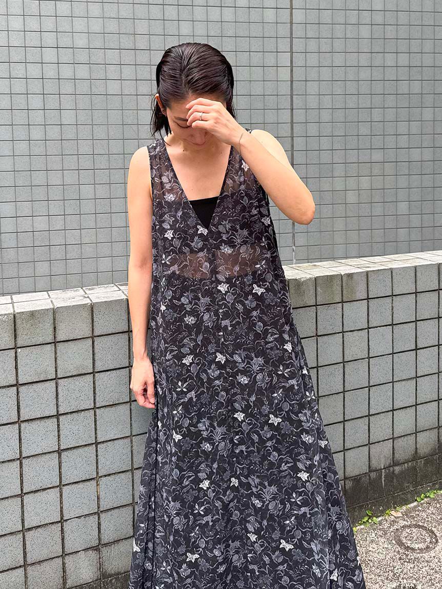 styling/「【styling/&times;KEITA MARUYAMA】シアージャガードワンピース」|ワンピース|