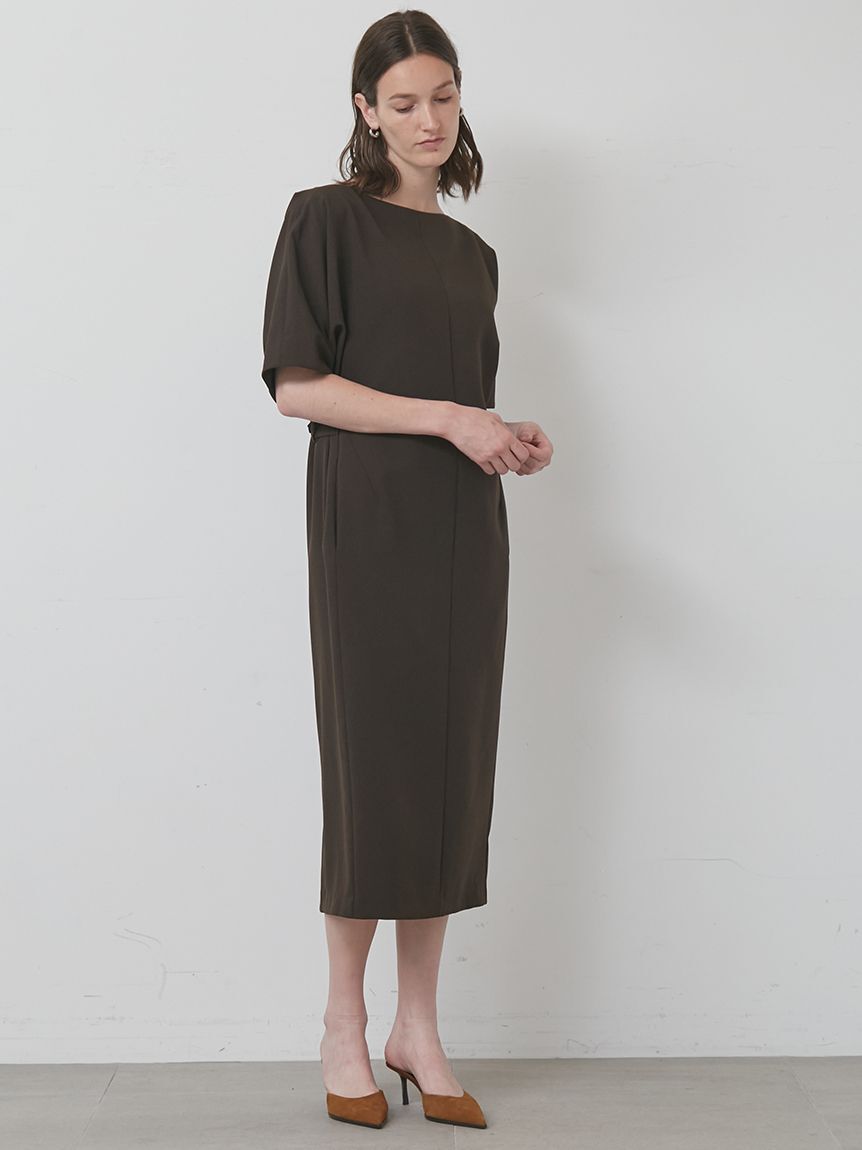 styling/「【セットアップ対応】ドルマンスリーブスーツワンピース」|ワンピース|