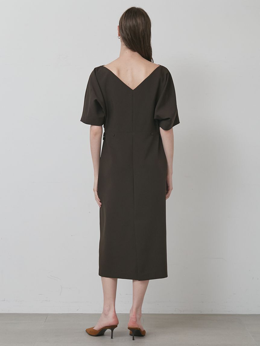 styling/「【セットアップ対応】ドルマンスリーブスーツワンピース」|ワンピース|