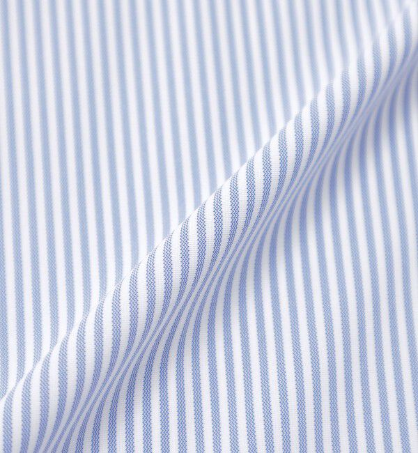 MACKINTOSH PHILOSOPHY「トロッター ボタンダウンシャツ 無地/トリコットストライプ」|シャツ・ブラウス|