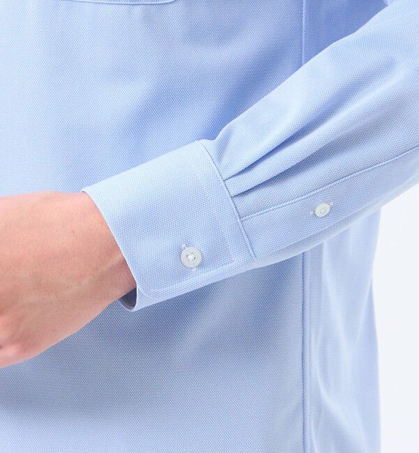 MACKINTOSH PHILOSOPHY「トロッター ボタンダウンシャツ 無地/トリコットストライプ」|シャツ・ブラウス|