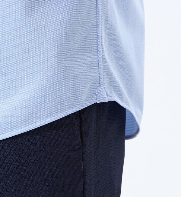 MACKINTOSH PHILOSOPHY「トロッター ボタンダウンシャツ 無地/トリコットストライプ」|シャツ・ブラウス|