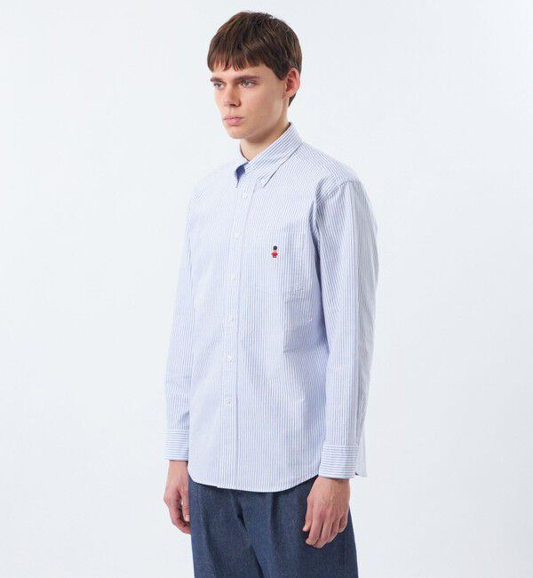 MACKINTOSH PHILOSOPHY「バッキンガムベア 長袖ボタンダウン オックスバリエーション」|シャツ・ブラウス|