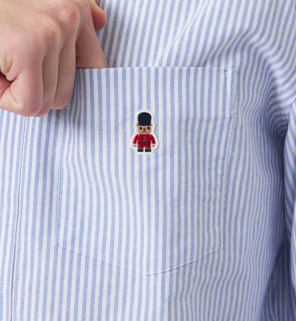 MACKINTOSH PHILOSOPHY「バッキンガムベア 長袖ボタンダウン オックスバリエーション」|シャツ・ブラウス|