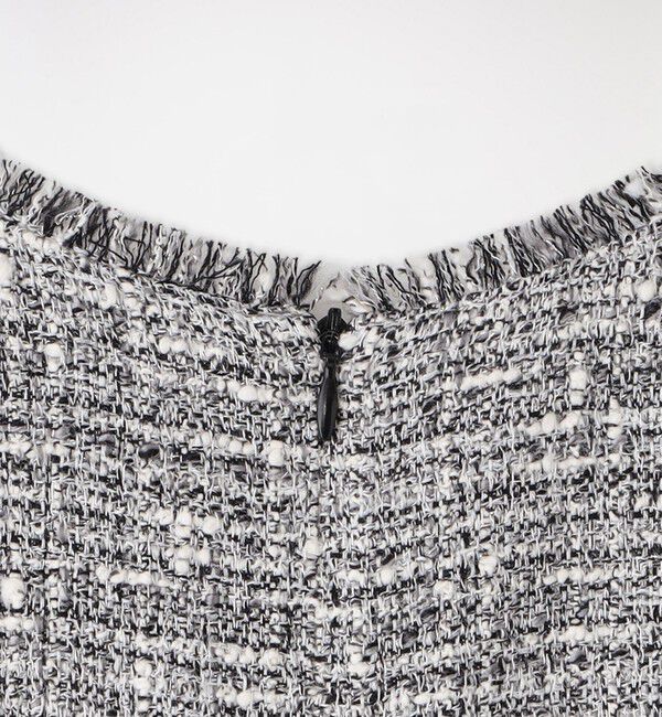  「ファンシーツイードワンピース」|ワンピース|