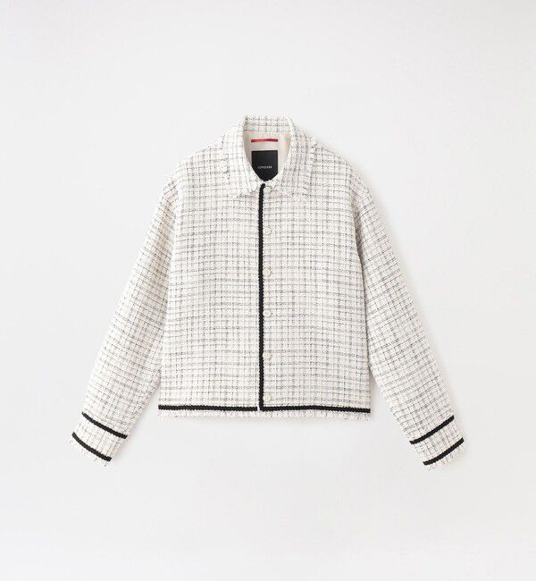  「ブリリアントツイードブルゾン」|ブルゾン・スタジャン|