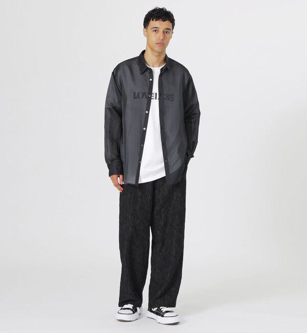  「シアートリオサテンシャツ」|シャツ・ブラウス|