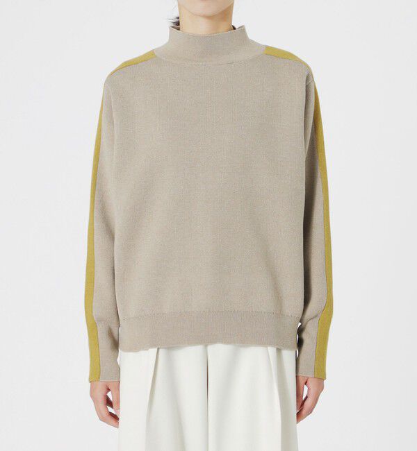  「2フェイスブロッキングパターンニット」|ニット・セーター|