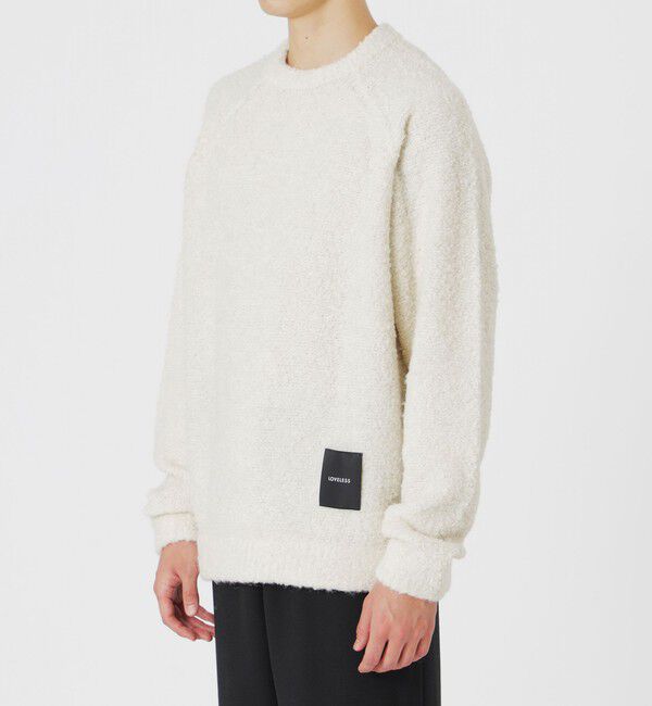  「【UNISEX】ブークレカラーニットプルオーバー」|ニット・セーター|