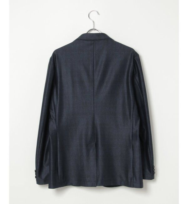 IKKA LOUNGE「【セットアップ対応】メッシュチェックテーラードジャケット」|テーラードジャケット|