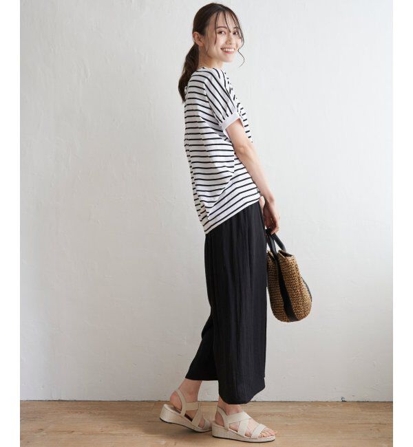 ikka「【親子おそろい】冷感ドルマンタックプルオーバー」|その他|