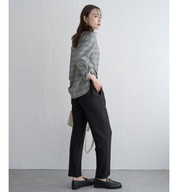 IKKA LOUNGE「袖リボンブラウス」|シャツ・ブラウス|