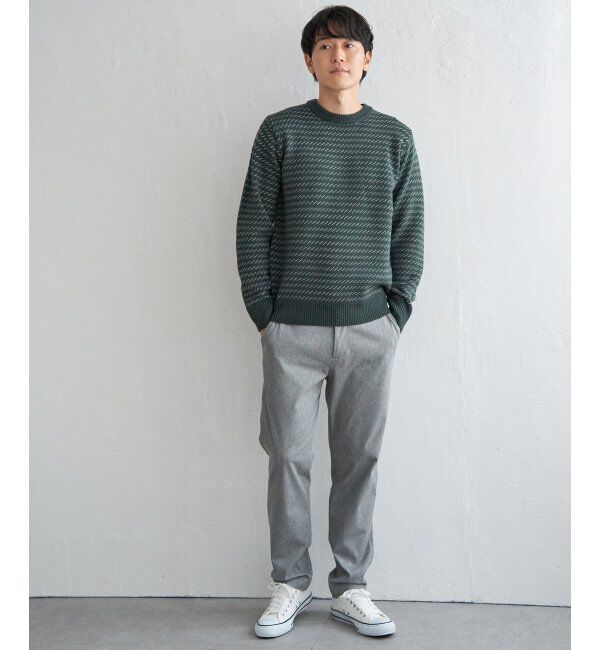 ikka「バーズアイニット」|プルオーバー|