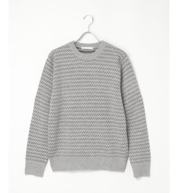 ikka「バーズアイニット」|プルオーバー|