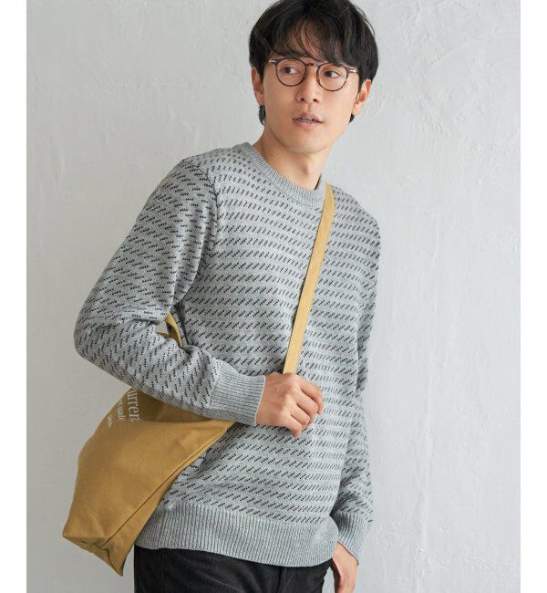 ikka「バーズアイニット」|プルオーバー|