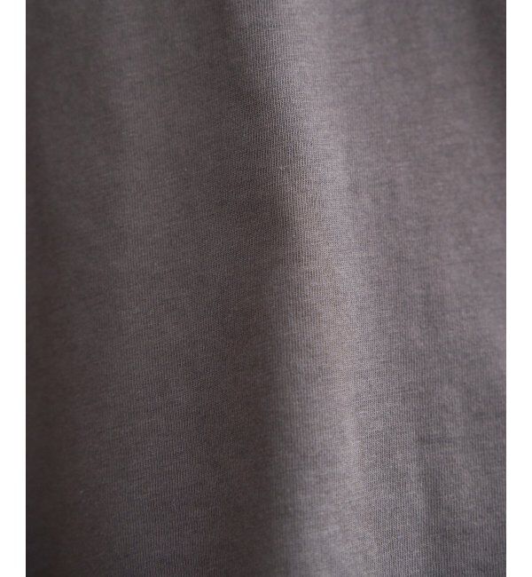 ikka「コットンUSA裾ラウンドロンT」|Tシャツ・カットソー|