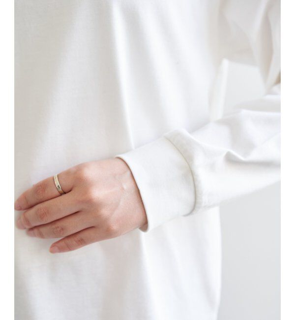 ikka「ロゴフォトプリントスウェットＴ」|Tシャツ・カットソー|