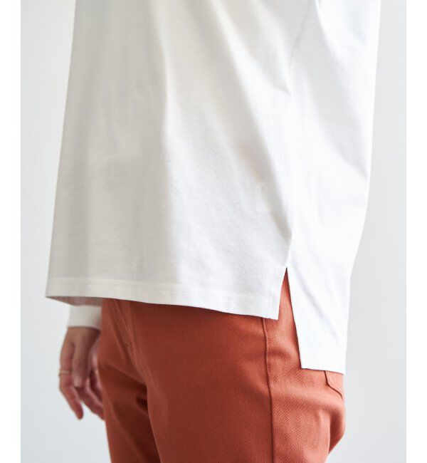 ikka「ロゴフォトプリントスウェットＴ」|Tシャツ・カットソー|