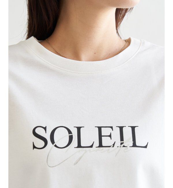 ikka「ロゴフォトプリントスウェットＴ」|Tシャツ・カットソー|