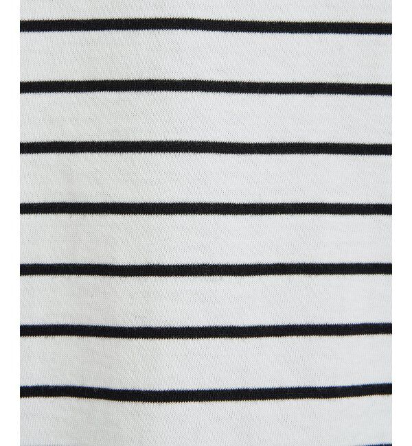 ikka「コットンUSA裾ラウンドロンT」|Tシャツ・カットソー|