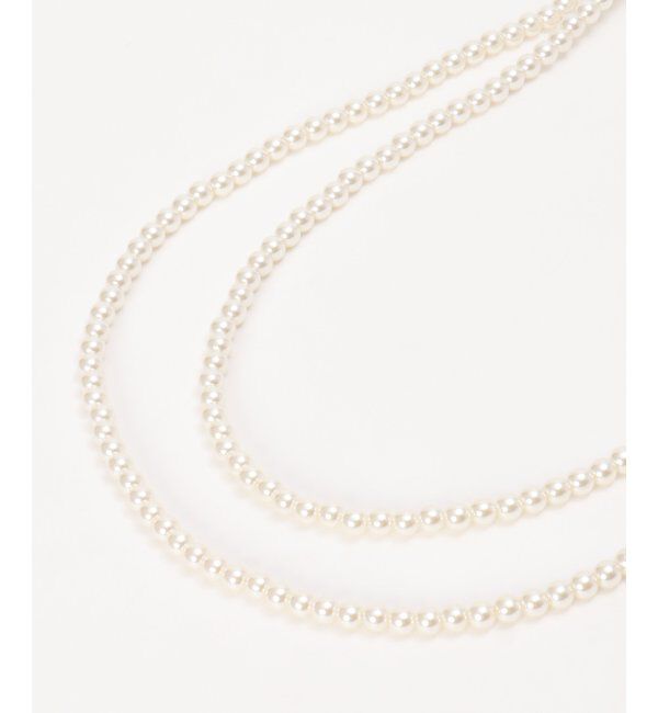 ikka「ロングパールネックレス」|その他|