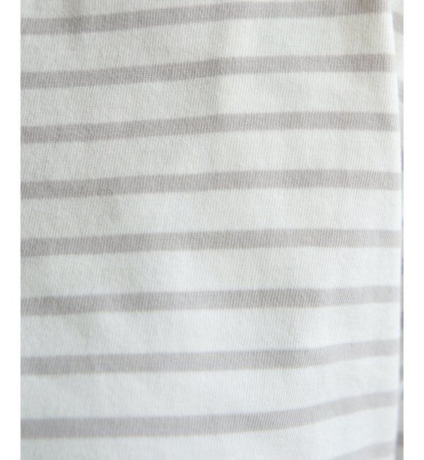 ikka「コットンUVケア裾ラウンドロンT」|Tシャツ・カットソー|