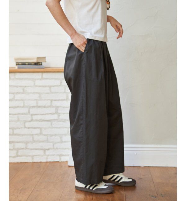 Lbc with Life「コットンギャザーワイドパンツ」|その他|