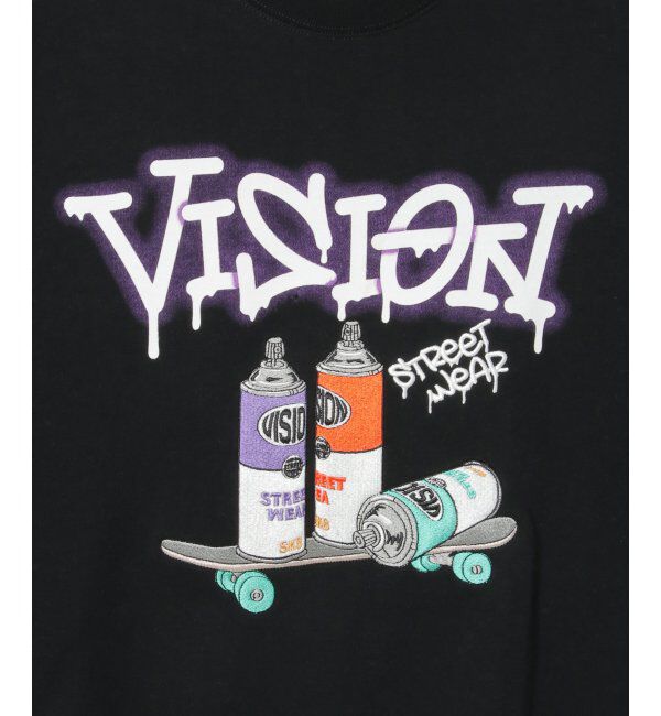 VENCE share style「VISION STREET WEAR ビジョンストリートウェア スプレーイラストトレーナー」|スウェット・ジャージ|