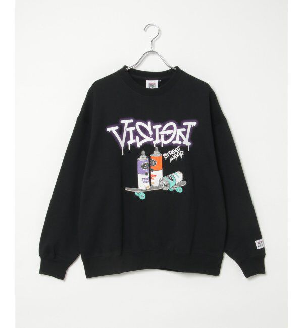 VENCE share style「VISION STREET WEAR ビジョンストリートウェア スプレーイラストトレーナー」|スウェット・ジャージ|